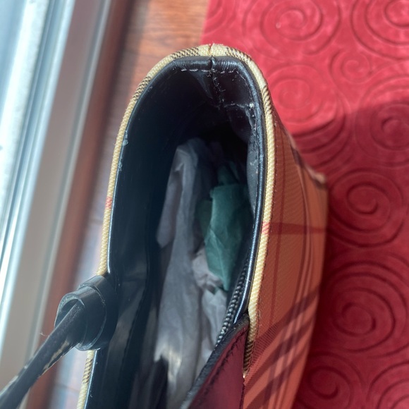 Authentic Burberry Beige House Check/Nova PVC Canvas and Leather Tote Bag - Picture 6 of 16